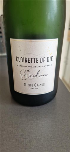 Vallée du Rhône Clairette-de-die Monge Granon Evidence Non Millésimé
