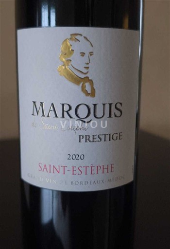 Bordeaux Saint-Estèphe Marquis de Saint-Estèphe Prestige 2020