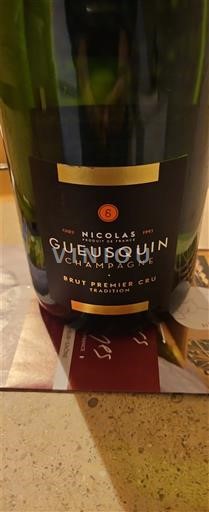Šampanja Šampanjec Premier Cru Nicolas Gueusquin Brut Premier Cru Tradition Neleten.