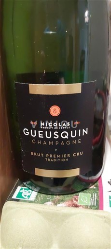 Champagne Premier Cru Nicolas Gueusquin Brut Premier Cru Tradition Icke årgångsbetecknad