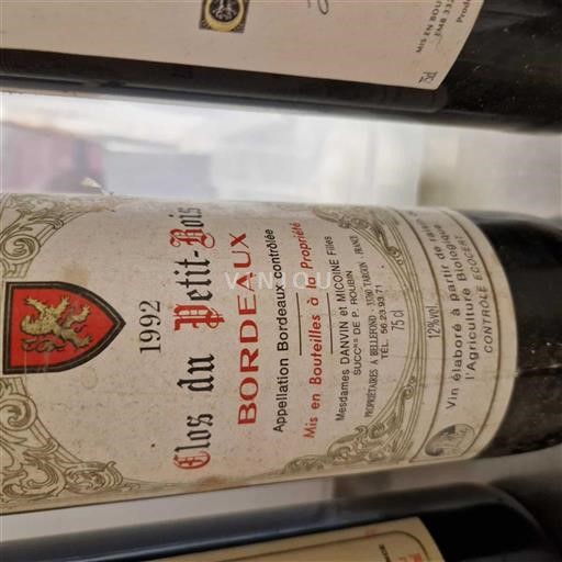 Bordeaux Clos du Petit Buc 1992