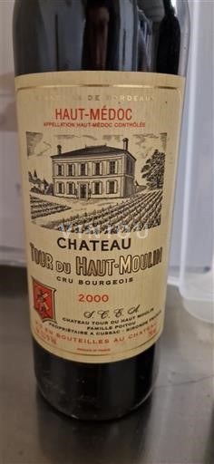 Bordeaux Haut-Médoc Cru Bourgeois Château Tour du Haut-Moulin 2000