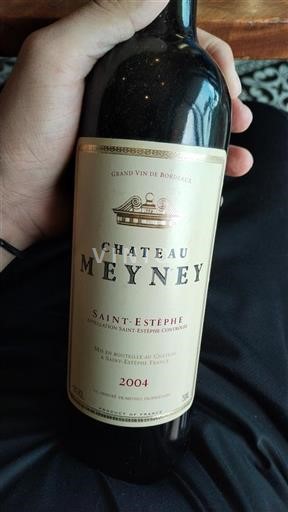 Wines Rouge sec Château Meyney 2004 France Bordeaux Saint-Estèphe AOC