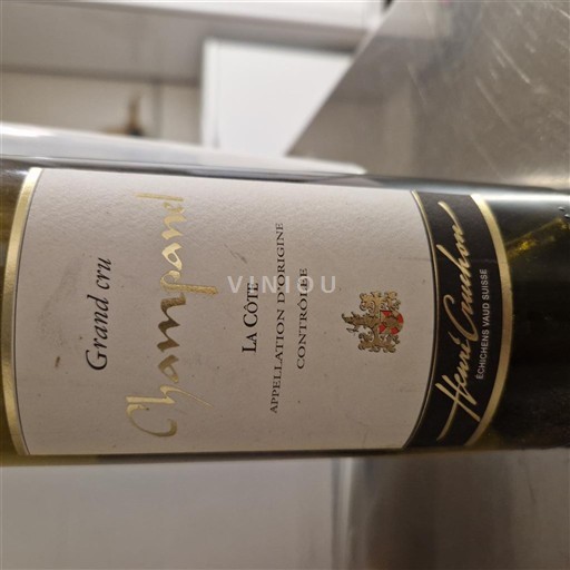 Waadt La Côte AOC Grand Cru Henri Cruchon Grand cru 2010