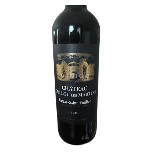 Bordeaux Saint-Émilion Château Caillou Les Martins 2023