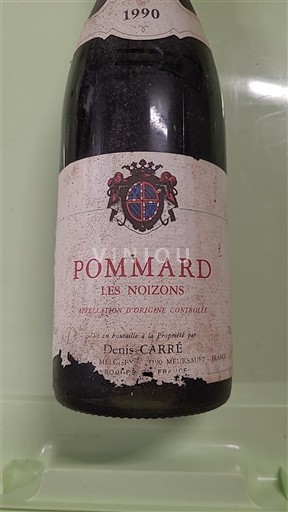 Burgund Pommard Domaine Denis Carré Les Noizons 1990