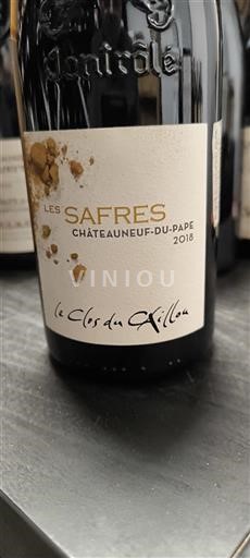 Valle del Ródano Châteauneuf-du-Pape. Le Clos du Caillou Les Safres 2018