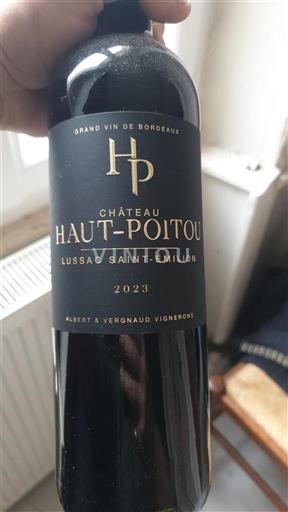 Bordeaux Lussac-saint-émilion Château Haut-Poitou 2023