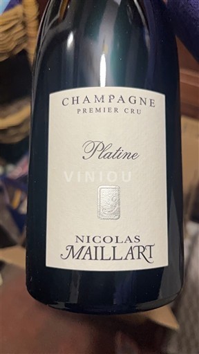 Champagne Ikke specificeret Nicolas Maillart Platine Ikke årgangsbestemt