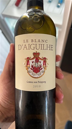 Bordeaux Bordeaux bianco Château Aiguilhe Le Blanc d'Aiguilhe 2018
