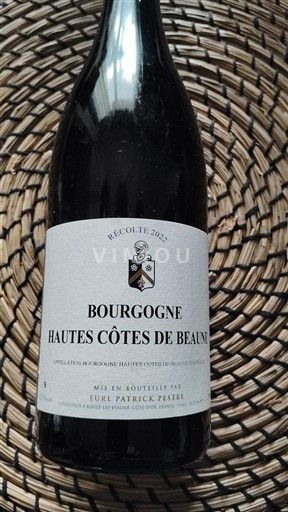 Bourgogne Hautes Côtes de Beaune EURL Patrick Pisteur 2022