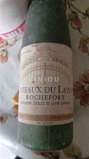 Thung lũng sông Loire Coteaux-du-layon Domaine Grosset Rochefort 1998