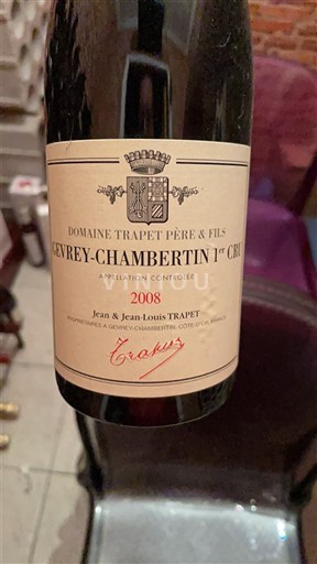 Bourgondië Gevrey-Chambertin Premier Cru Domaine Trapet Père & Fils 2008