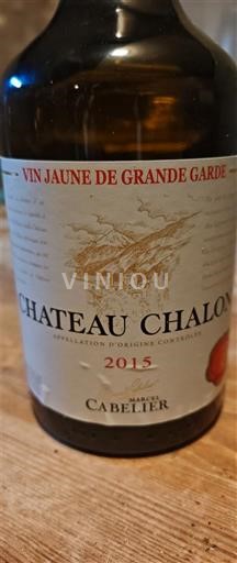 Jura Château-Chalon Maison Cabelier Vin Jaune de Grande Garde 2015