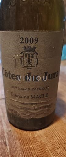 Jura Côtes-du-jura Domaine Macle 2009