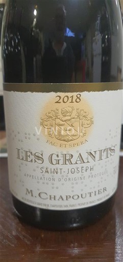Valle del Rodano Saint-Joseph M. Chapoutier Les Granits 2018