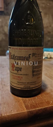 Thung lũng Rhône Châteauneuf-du-pape Vignoble Abeille 2004