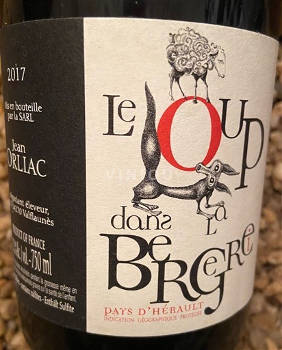 Languedoc và Roussillon Hérault Jean Orliac Le Loup dans la Bergerie 2017