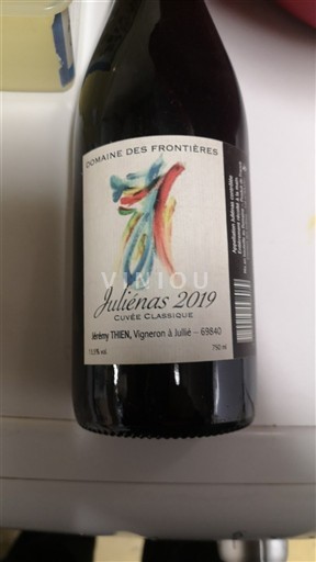 Beaujolais Juliénas Domaine Des Frontières Classique 2019