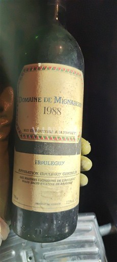 Jugozahod Irouléguy Domaine Mignaberry 1988