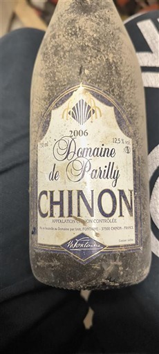 Valle del Loira Chinon Domaine Parilly 2006