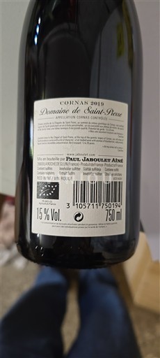 Rhône-dalen Cornas Paul Jaboulet Aîné Domaine de Saint-Pierre 2019