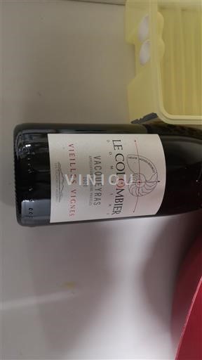 Rhônevallei Vacqueyras Domaine Le Colombier Vieilles Vignes 2020