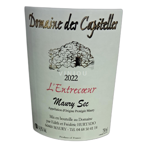 Roussillon Maury Domaine des Casotlles L'Entrecœur 2022