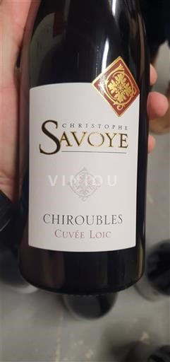 Beaujolais Chiroubles Christophe Savoye Loic 2023