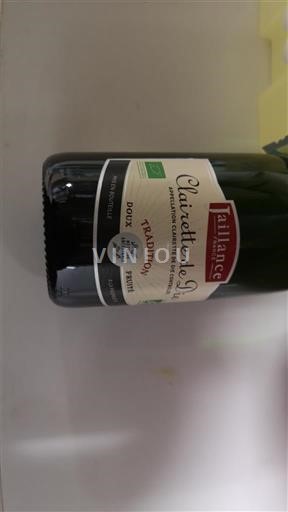 Sudoeste Gaillac Cave de Labastide Tradition Não Sazonado