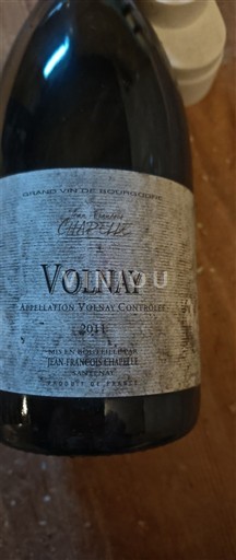 Burgundy Volnay Jean-François Chapelle 2011
