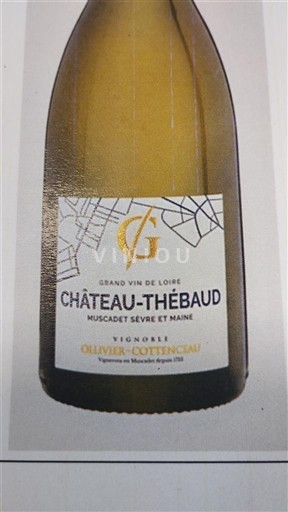 Loire-dalen Muscadet-Sèvre-et-Maine Domaine Le Grenaudière DGC Château Thébaud 2022