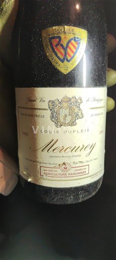 Bourgogne Mercurey Louis Dupleix 2018