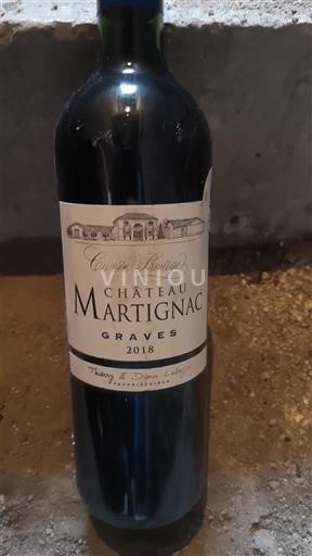 Bordeaux Graves Château Martignac Prestige 2018