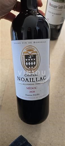 Burdeos Médoc Cru Bourgeois Supérieur Château Noaillac 2020