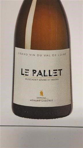 Loiredalen Muscadet-Sèvre-et-Maine Domaine Ménard-Gaborit DGC Le Pallet Icke årgångsbetecknad