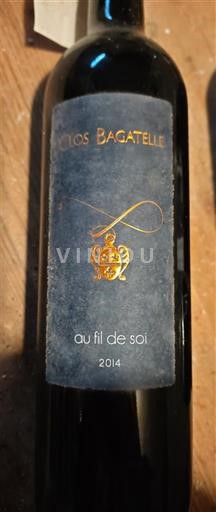 Languedoc Saint-Chinian Clos Bagatelle au fil de soi 2014
