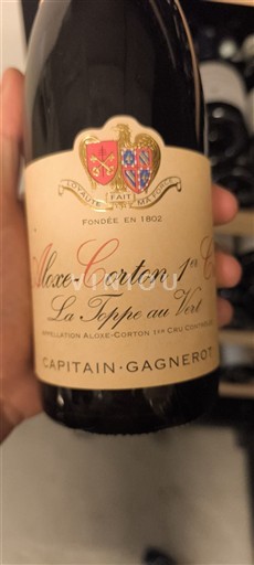 Burgundija Aloxe-Corton Premier Cru Capitain-Gagnerot La Toppe au Vert 2022