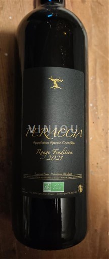 Korzika Ajaccio Peraccia Rouge Tradition 2021