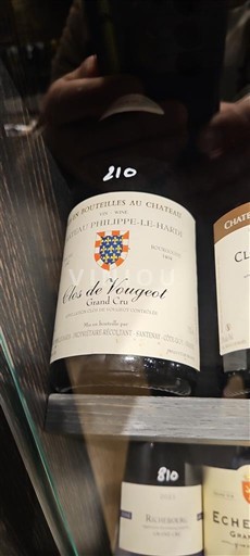 Burgundija Clos-de-vougeot Grand Cru Château Philippe le Hardi Neleten.