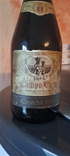La Rioja rioja Bodegas Campo Viejo Reserva 1961