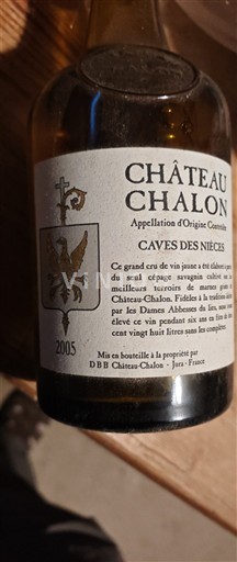 Jura Château-Chalon Château DBB -Chalon Caves des Nièces 2005