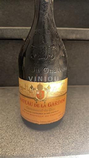 Lugina e Ronës Châteauneuf-du-Pape Château La Gardine Jo Viti