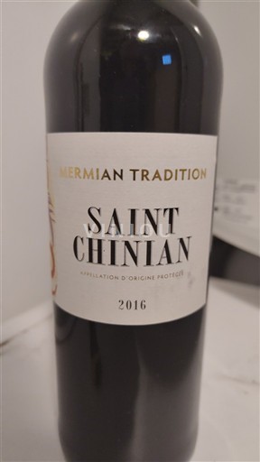 Languedoc Saint-Chinian Mermian Tradition 2016