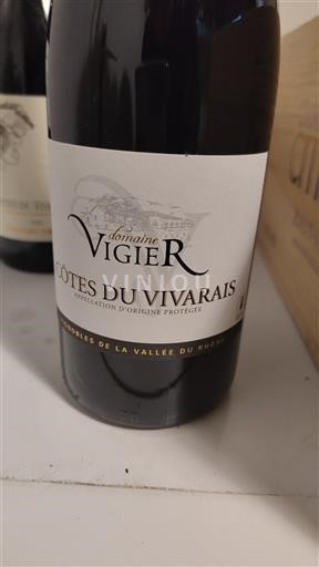 Thung lũng Rhône Côtes-du-vivarais Domaine Vigier 2016 2016