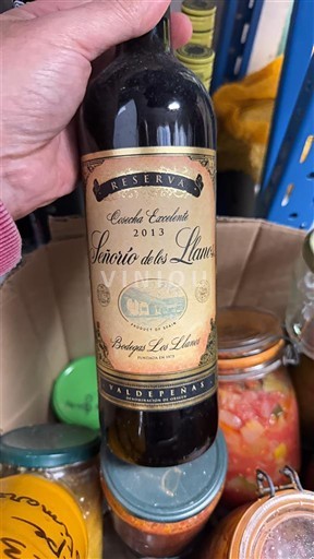 Castela-La Mancha Valdepeñas Señorío de los Llanos Reserva 2013