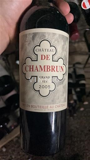 Bordeaux Lalande-de-pomerol Château Chambrun 2005