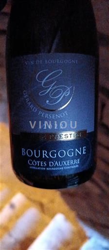 Burgundy Burgundy Côtes d'Auxerre Gérard Persenot Prestige 2022