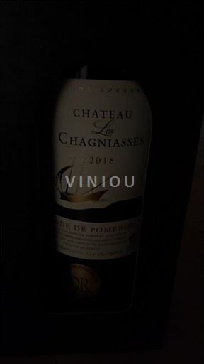 Burdeos Lalande-de-Pomerol Château Les Chagniasses 2018
