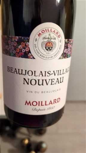 Beaujolais Beaujolais Villages Moillard Nouveau Không niên vụ